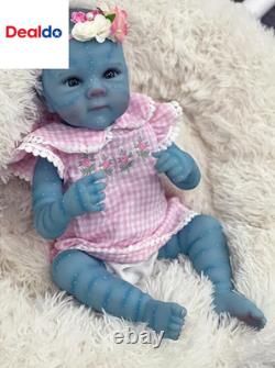 Realistic Reborn Baby Dolls Silicone Full Body Girls 18 Inch Real Life Avatar Ba