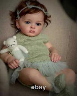 Realistic Reborn Baby Dolls Vinyl Handmade Newborn Lifelike Toddler Toys 24'