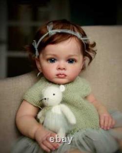 Realistic Reborn Baby Dolls Vinyl Handmade Newborn Lifelike Toddler Toys 24'