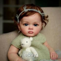 Realistic Reborn Baby Dolls Vinyl Handmade Newborn Lifelike Toddler Toys 24' New