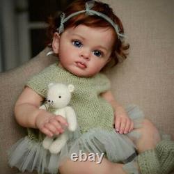 Realistic Reborn Baby Dolls Vinyl Handmade Newborn Lifelike Toddler Toys 24' New