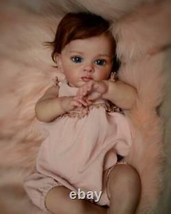 Realistic Reborn Baby Dolls Vinyl Handmade Newborn Lifelike Toddler Xmas 24