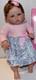 Realistic Reborn Baby Girl SOFT VINYL DOLL 20 #41