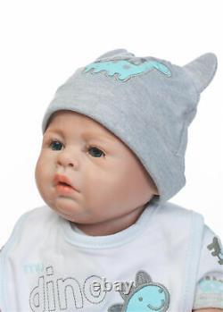 Realistic Reborn Twins Boy+Girl 20'' Full Body Silicone Vinyl Lifelike Baby Doll