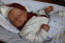 Realistic Toddler Doll Reborn Big 8lbs Realborn Baby Landon By Marie Artist 9yr