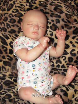 Reborn 19' Baby Doll Girl Sleeping Eyelashes (Bountiful Baby)