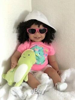 Reborn 22 Ethnic/Hispanic/Biracial/African American Toddler Girl doll Sissy