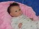 Reborn Asian Doll Suu Kyi by Adrie Stoete, 4 Lbs. 9 Oz. 19 COA