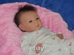 Reborn Asian Doll Suu Kyi by Adrie Stoete, 4 Lbs. 9 Oz. 19 COA Reborn Asian Doll Suu Kyi by Adrie Stoete, 4 Lbs. 9 Oz. 19 COA