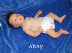 Reborn Asian Doll Suu Kyi by Adrie Stoete, 4 Lbs. 9 Oz. 19 COA