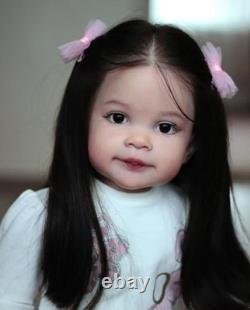 Reborn Baby 30in Doll Realistic Pretty Toddler Girl Painted Collectible Toy Gift Reborn Baby 30in Doll Realistic Pretty Toddler Girl Painted Collectible Toy Gift