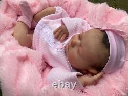 Reborn Baby Art Doll Realborn Courtney Asleep Uk Artist Of 10 Yrs