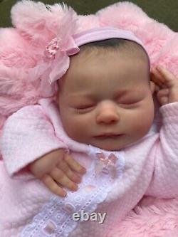 Reborn Baby Art Doll Realborn Courtney Asleep Uk Artist Of 10 Yrs