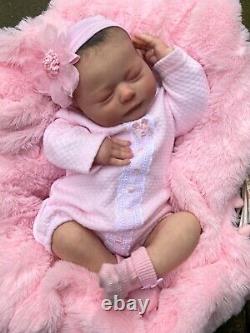 Reborn Baby Art Doll Realborn Courtney Asleep Uk Artist Of 10 Yrs