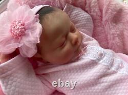 Reborn Baby Art Doll Realborn Courtney Asleep Uk Artist Of 10 Yrs