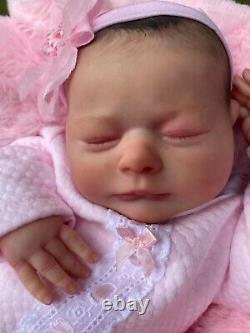 Reborn Baby Art Doll Realborn Courtney Asleep Uk Artist Of 10 Yrs