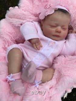 Reborn Baby Art Doll Realborn Courtney Asleep Uk Artist Of 10 Yrs