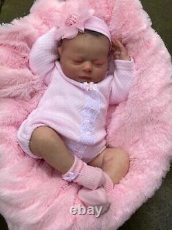 Reborn Baby Art Doll Realborn Courtney Asleep Uk Artist Of 10 Yrs