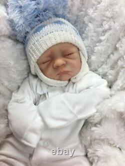 Reborn Baby Boy Art Doll Made From Ember Sculpt Heavy Authentic Reborn Uk