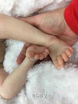 Reborn Baby Boy Art Doll Made From Ember Sculpt Heavy Authentic Reborn Uk