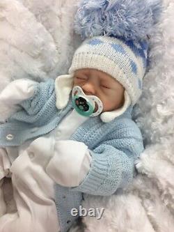 Reborn Baby Boy Art Doll Made From Ember Sculpt Heavy Authentic Reborn Uk