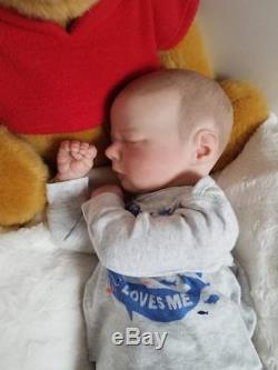 Reborn Baby Boy Asher Asleep Realborn Bountiful Baby Realistic Newborn Doll