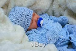 Reborn Baby Boy Doll Knitted Spanish Out Fit E113 Butterfly Babies