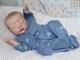 Reborn Baby Boy Doll Mika Painted Hair 19 in Length