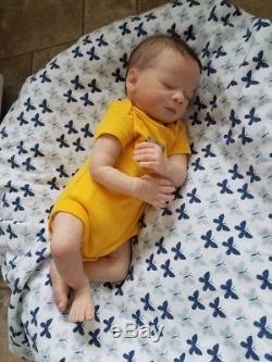 Reborn Baby Boy Doll RealBorn(R) Sleeping Clyde Bountiful Baby by TOP ARTIST