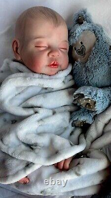 Reborn Baby Boy Doll. Unknown Sculpt, No COA