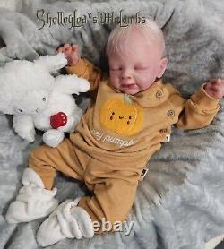 Reborn Baby Boy Gideon COA Included/OOAK. Ultra Realistic! Dawn McLeod Sculpt