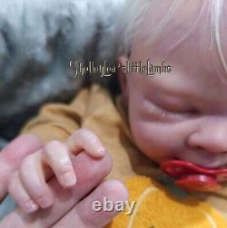 Reborn Baby Boy Gideon COA Included/OOAK. Ultra Realistic! Dawn McLeod Sculpt