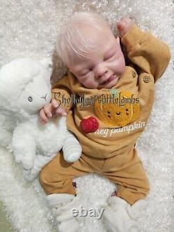 Reborn Baby Boy Gideon COA Included/OOAK. Ultra Realistic! Dawn McLeod Sculpt