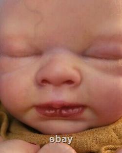 Reborn Baby Boy Gideon COA Included/OOAK. Ultra Realistic! Dawn McLeod Sculpt