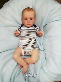 Reborn Baby Boy Joey JOCY by Olga Auer Limited Edition Realistic Newborn Doll4