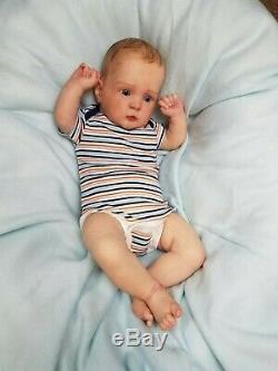 Reborn Baby Boy Joey JOCY by Olga Auer Limited Edition Realistic Newborn Doll4