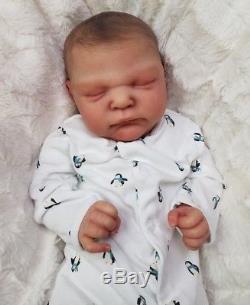 Reborn Baby Boy RAMSEY by Cassie Brace Limited Edition Lifelike Newborn Doll