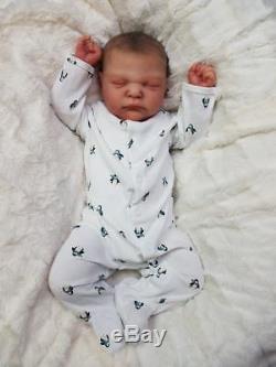 Reborn Baby Boy RAMSEY by Cassie Brace Limited Edition Lifelike Newborn Doll