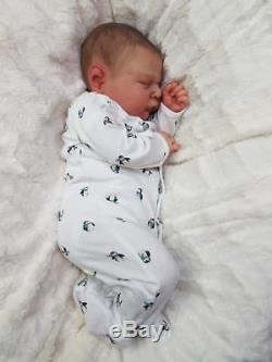 Reborn Baby Boy RAMSEY by Cassie Brace Limited Edition Lifelike Newborn Doll