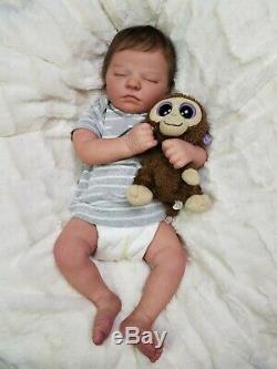 Reborn Baby Boy Realborn QUINN Bountiful Baby Ultra Realism! Lifelike Doll