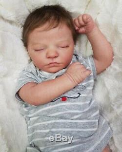 Reborn Baby Boy Realborn QUINN Bountiful Baby Ultra Realism! Lifelike Doll