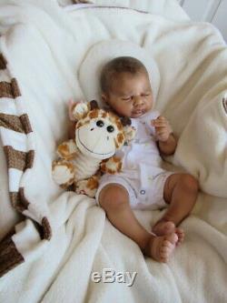 Reborn Baby Boy SOLD OUT LTD ED ETHAN by Nicole Russell AA Ethnic Biracial