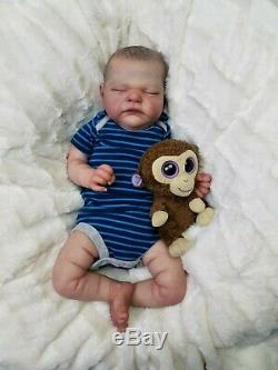 Reborn Baby Boy SOLD OUT Limited Edition RAMSEY by Cassie Brace Ultra Realism