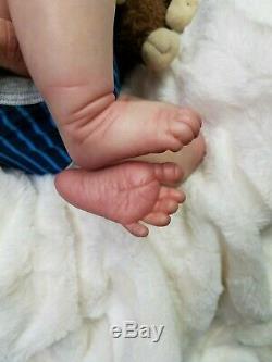 Reborn Baby Boy SOLD OUT Limited Edition RAMSEY by Cassie Brace Ultra Realism