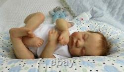 Reborn Baby Boy doll Levi Sculpted by Bonnie Brown with COA