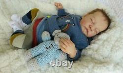 Reborn Baby Boy doll Levi Sculpted by Bonnie Brown with COA