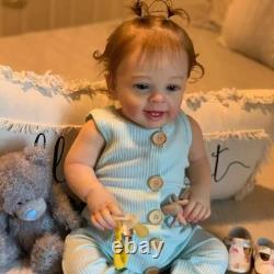 Reborn Baby Doll-24 Inch Realistic Baby Doll Girl, with Cute Soft Vinyl Body