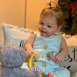 Reborn Baby Doll-24 Inch Realistic Baby Doll Girl, with Cute Soft Vinyl Body