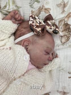 Reborn Baby Doll Artist Rose Bud Collectible Baby Girl Reborn Baby Doll Artist Rose Bud Collectible Baby Girl