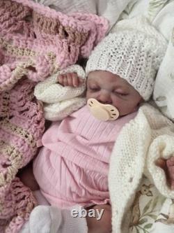 Reborn Baby Doll Artist Rose Bud Collectible Baby Girl